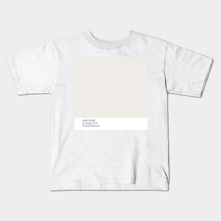 pantone 11-4201 TCX Cloud Dancer Kids T-Shirt